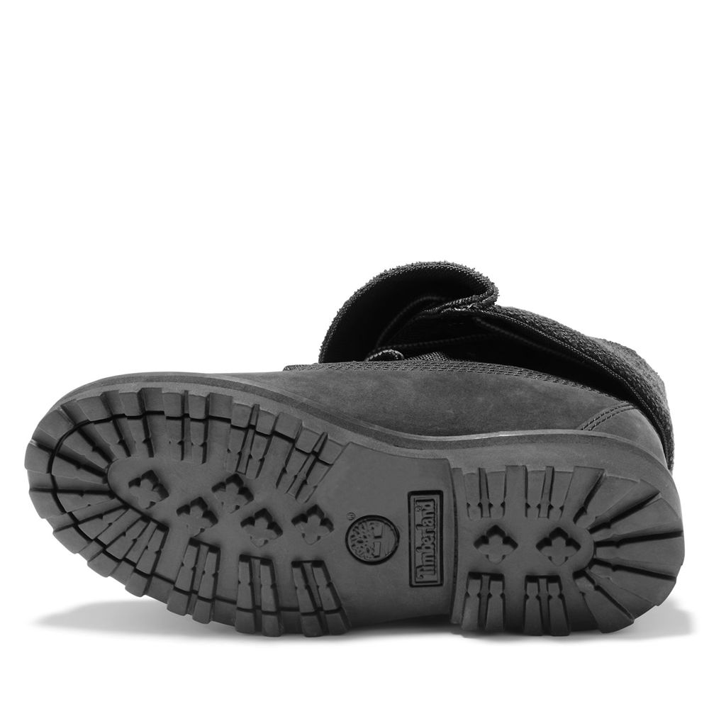 Tênis Crianças - Timberland Junior Courma Roll-Top Boots - HIOQB3401 - Pretas